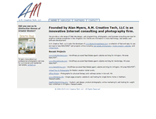 Tablet Screenshot of amcreativetech.com
